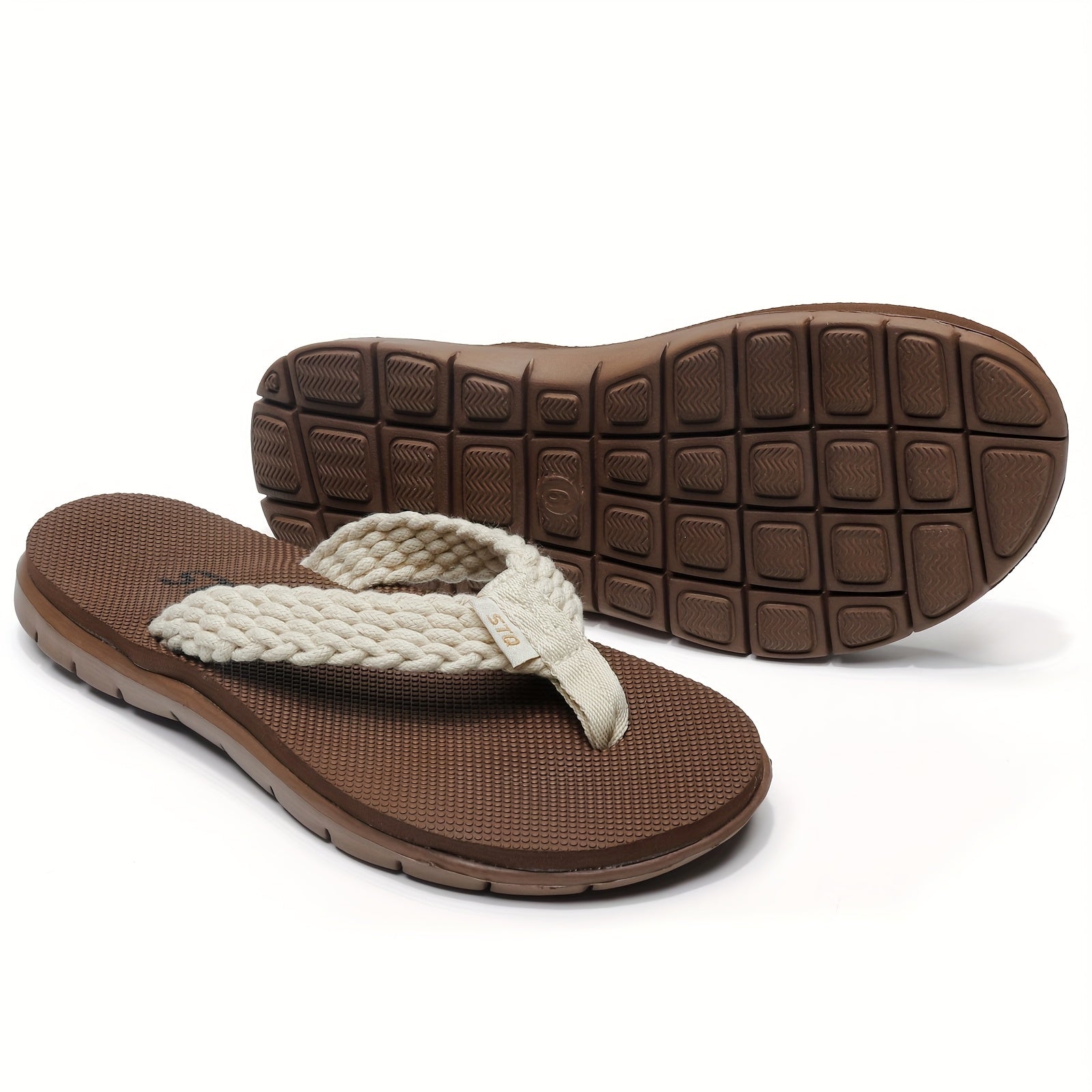 STQ Women'S Quick-Dry Yoga Mat Sandals - Comfortable Open-Toe Flip Flops with Adjustable Strap, EVA Sole & Insole, Ideal for Summer Beach & Yoga, Yoga Sandals|Adjustable Strap Sandals|Eva Sole Sandals