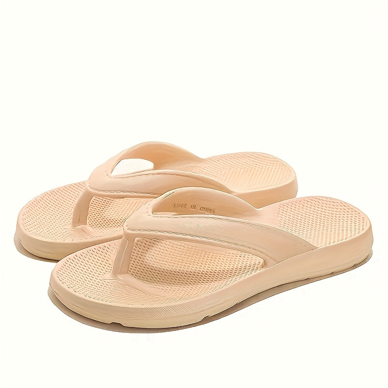 Women'S EVA Flip-Flops | Multi-Color Non-Slip Thick Sole Slides | Comfortable Indoor/Outdoor Beach Shoes with Arch Support | Durable & Easy to Clean | Casual Slip-On Design for All Seasons, Strappy Sandals