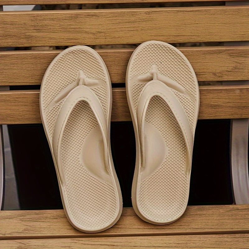 ARCHIES Women's Elegant Arch Support Flip Flops - Slip-On Comfort Sandals with EVA Soft Cushioned Footbed, Summer Beach Slippers in Brown, Black & White, Casual Footwear | Slipon Footwear | Durable Traction Footwear