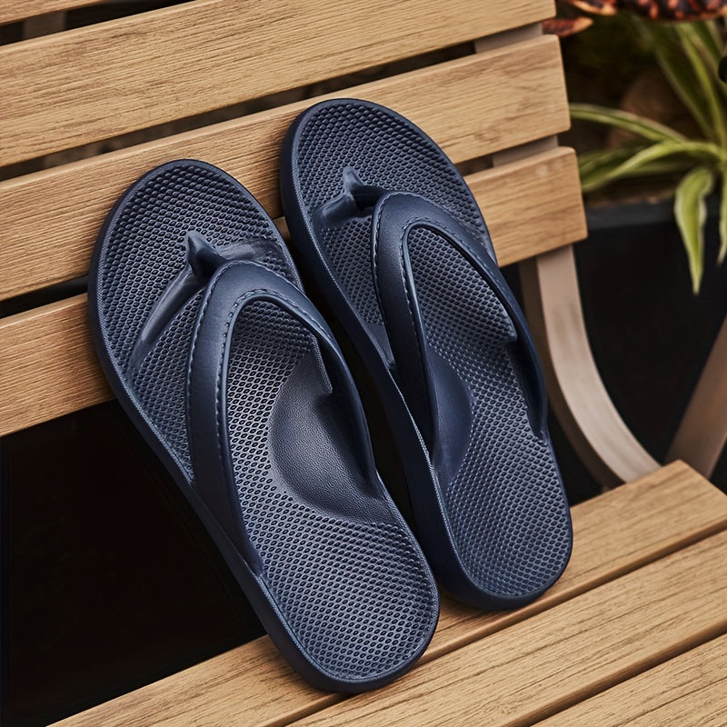 ARCHIES Women's Elegant Arch Support Flip Flops - Slip-On Comfort Sandals with EVA Soft Cushioned Footbed, Summer Beach Slippers in Brown, Black & White, Casual Footwear | Slipon Footwear | Durable Traction Footwear