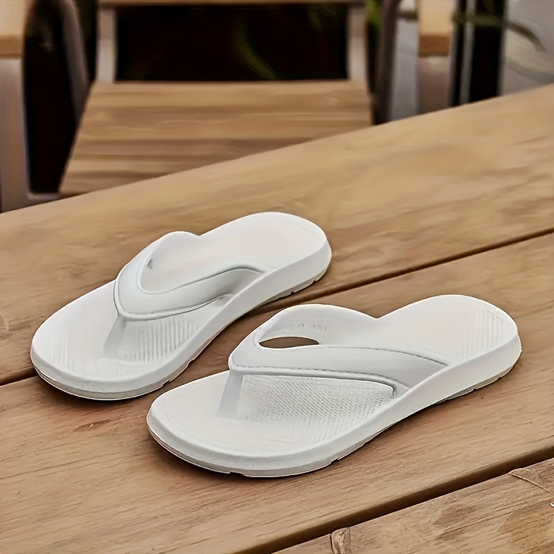 Women'S EVA Flip-Flops | Multi-Color Non-Slip Thick Sole Slides | Comfortable Indoor/Outdoor Beach Shoes with Arch Support | Durable & Easy to Clean | Casual Slip-On Design for All Seasons, Strappy Sandals