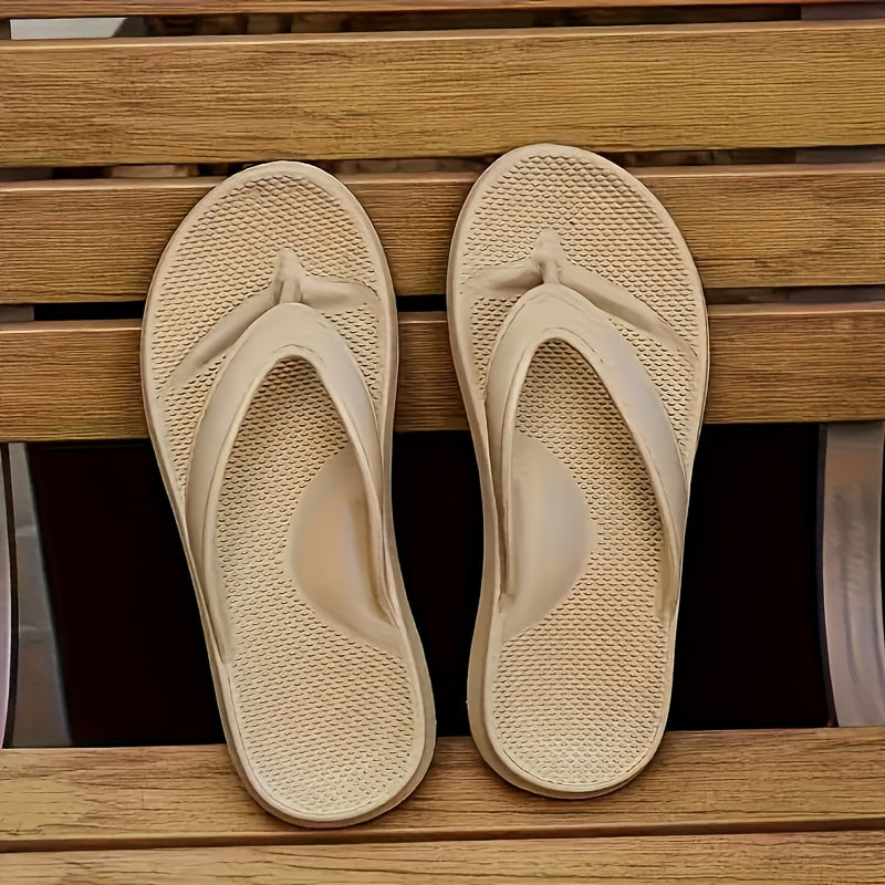 Women'S EVA Flip-Flops | Multi-Color Non-Slip Thick Sole Slides | Comfortable Indoor/Outdoor Beach Shoes with Arch Support | Durable & Easy to Clean | Casual Slip-On Design for All Seasons, Strappy Sandals