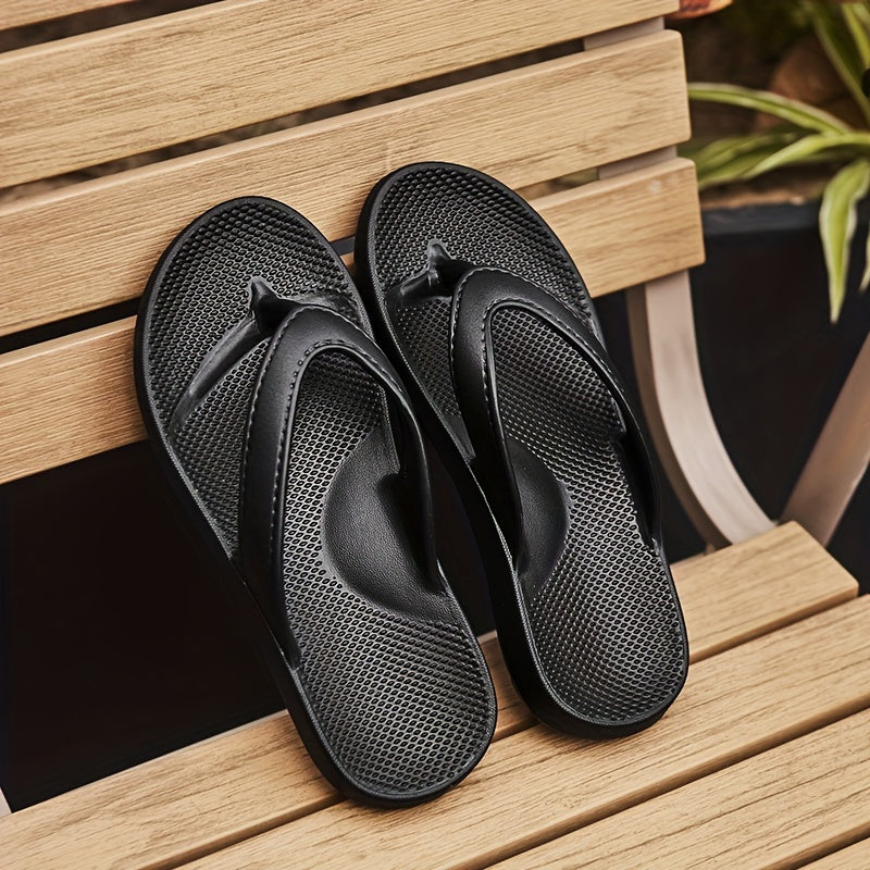 ARCHIES Women's Elegant Arch Support Flip Flops - Slip-On Comfort Sandals with EVA Soft Cushioned Footbed, Summer Beach Slippers in Brown, Black & White, Casual Footwear | Slipon Footwear | Durable Traction Footwear