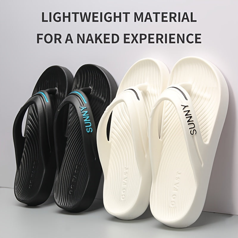 EVA Open Toe Slippers, Soft Summer Sandals, Comfortable Non-Slip Sole, Breathable Lightweight Footwear for Casual Wear